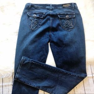 Ecko Red Denim Straight Leg Jeans Size 11/12